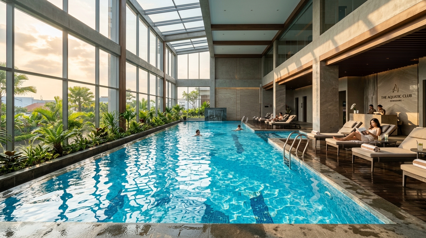 MYCA Les Renang Premium Swimming Center Pool Semarang